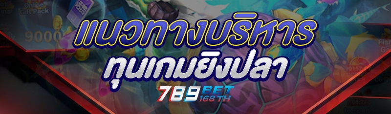 แนวทางบริหารทุนเกมยิงปลา