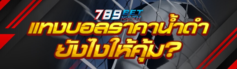 แทงบอลราคาน้ำดำ ยังไงให้คุ้ม?